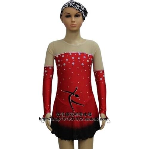 Crystal Custom Figure Skating Dresses Girls New Brand Ice Skating Dresses For Competition DR4574