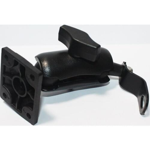 Motorcycle Mirror Rear View Mount with Universal AMPs Hole Pattern Square Base for Garmin Zumo,TomTom Rider etc