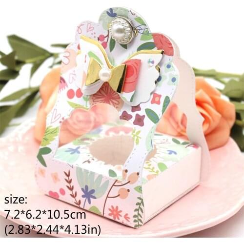 KSCRAFT Elegant Lip Balm Box Metal Cutting Dies Stencils for DIY Scrapbooking Decorative Embossing DIY Paper Cards