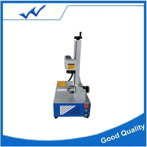 Desktop Type Lighter Fiber Laser Marking Machine 20W 50W Raycus max JPT Rotary Optional Metal Laser Marking Machine