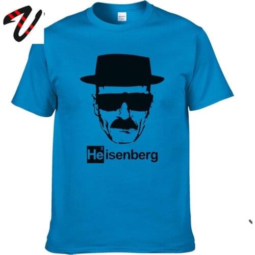 2019 New Listing Bodybuilding Tee Shirt Heisenberg Breaking Bad Movie Tshirts For Men Streetwear Christmas Tshirt O-Neck