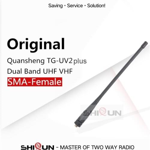 Original TG-UV2 Plus Antenna High Gain VHF UHF Tri-band Antenna for Quansheng TG-UV2 Plus