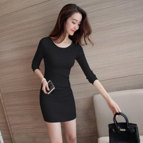 OYCP Fashionable Knitted Dresses