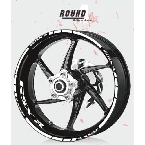 Premium tire decorative sticker motorcycle decal waterproof wheel sticker reflective stripe film for SUZUKI GSXR