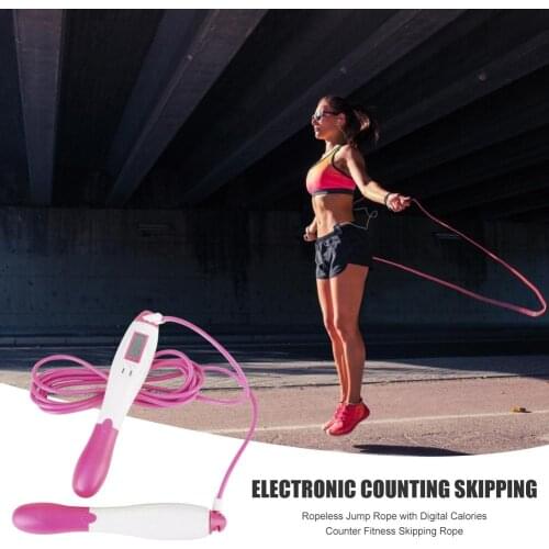 Adjustable Smart Digital Counter Exercise Workout Fitness Training Jump Rope Fitness Equipment Accessories