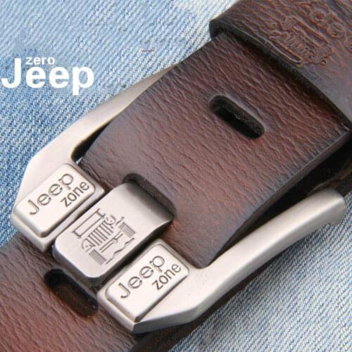Men Leather Belt New Fashion Luxury Designer Cow Leather Waist Belts Pin Buckle for Men 105-125cm