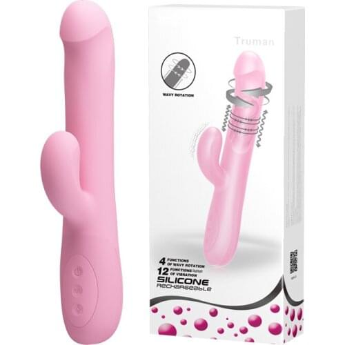 Sex Toy Silicone AV Dildo Vibrator G Spot Stimulate Vagina Massage 12 Speed Waterproof Vibrators For Woman Erotic Toy For Adult