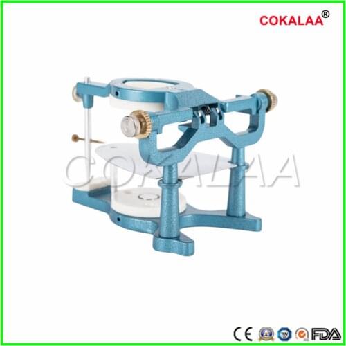 Dental Laboratory Equipment Big Size Silvery Alloy Adjustable Denture Magnetic Anatomic Articulator