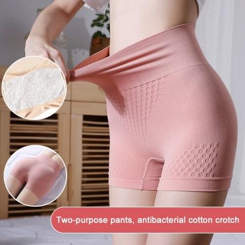 Women Safety Pants Seamless Body Shaping Casual Short Ladies Boxer Briefs Boyshorts Underwear Nylon Body Shaping Shorts D