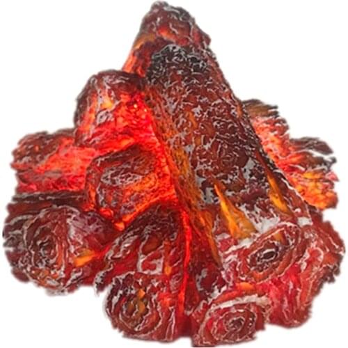 Night Lamp 0.5W Charcoal Fire Hanging Light Decoration Atmosphere Light for Garden Festival