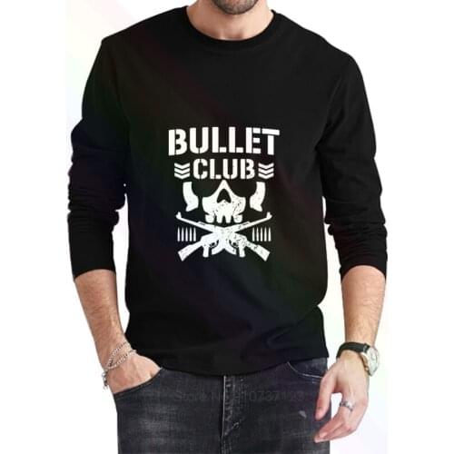 JAPAN PRO WRESTLING Logo Classic Black T-Shirt 2021 Newest Summer Mens Long Sleeve Popular Tees Shirt Tops Novel Unisex