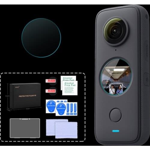 Tempered Glass Protective Film for Insta360 ONE X2 HD Screen Protector Sports Action Camera Accessories for Insta 360 one x2