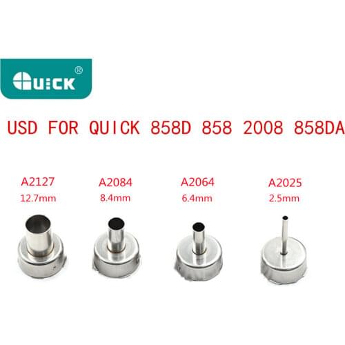2PCS/LOT Original Product QUICK 858D 858 2008 858DA Heat Gun Nozzle Nozzle Wrench