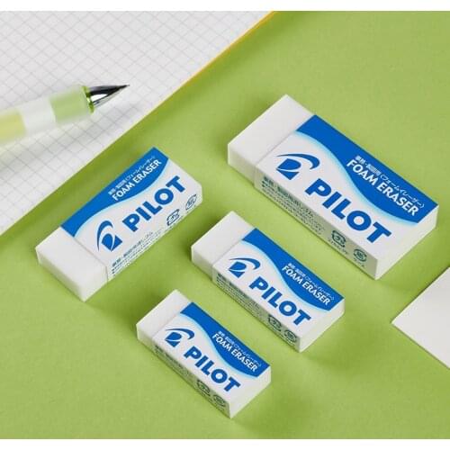 1PC Pilot ER-F6 Foam Eraser Pencil Dust Stick For Exam Sketch Graphic Design Strong Wipe Super Clean Save Time school supplies