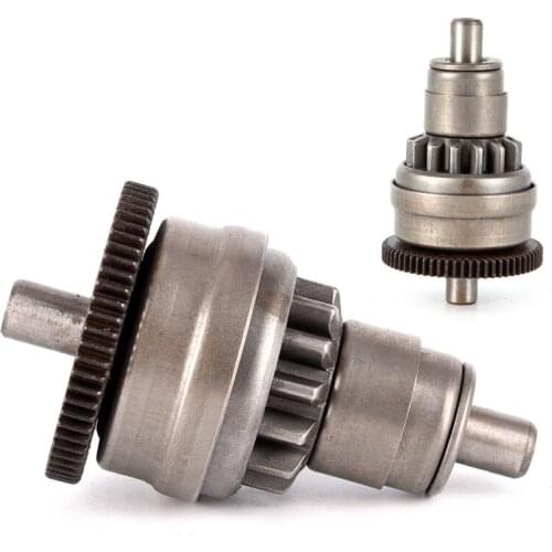 1Pcs Starter Motor Clutch Gear Assembly For GY6 50/80cc 139QMB Scooter Mopeds ATV