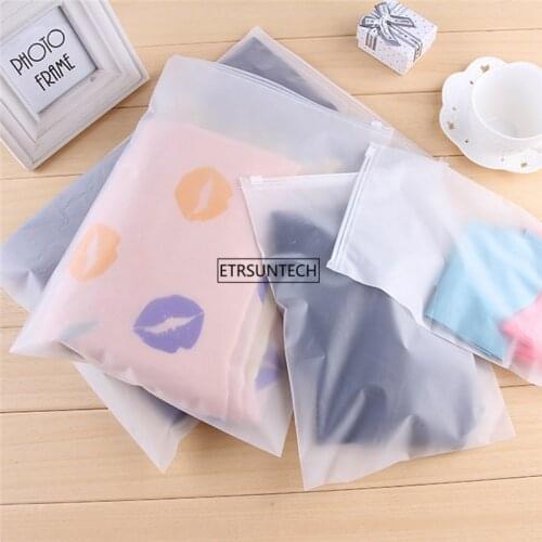 100Set Portable Waterproof Storage Bag Travel Luggage Partition Storage Bag Clothes Bag Jewelry Zipped Platics Bags