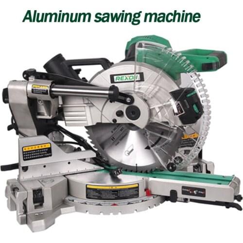 12"Dual Sliding Compound Mitre Saw & 305mm 12 Inch miter saw 1800 W 220/ 50hz Circular Saw Cutting Machine Mluminum SM3057R
