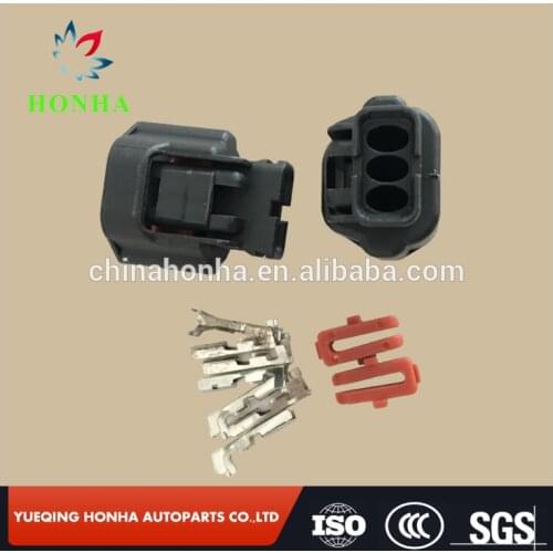 3 Pin 7283-8730-30 Wire Connectors EVO Mivec Cam Sensor Speed Sensor For Mitsubishi Nissan Qashqai