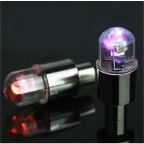 New 6pcs Bike/Car/Truck/Motorcycle led daylight Tyre light auto Wheel light Tire Valve Caps Covers Neon LED Sensor Lights Lamps