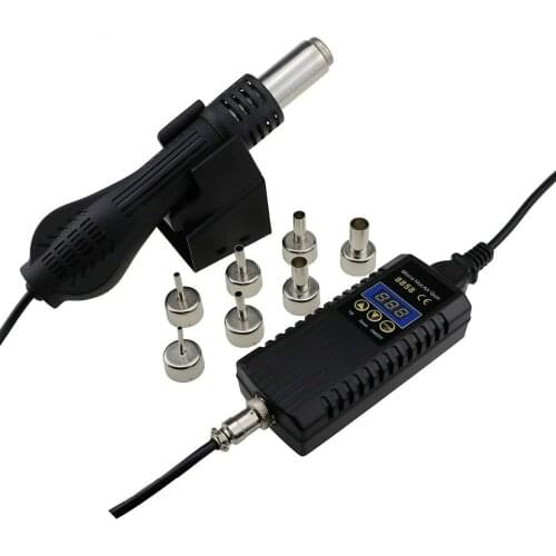 8858 Repair Soldering Station Digital Adjustable Thermostat Phone Maintenance Hot Air Gun Welding Iron