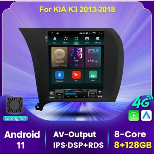 9.7"Android 11 6+128G 8-Core Car Radio Stereo Multimedia Headunit For KIA K3 Cerato Forte 2013-2018 support Carplay DSP+RDS IPS
