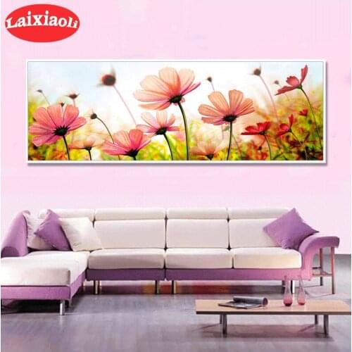 Large Art painting diamond painting Plant flowers Diy 5d diamond embroidery cross stitch decorative painting full diamond Mosaic