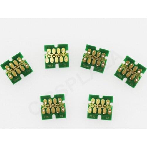 CISSPLAZA T7251 T7252 T7253 T7254 T725A x2 Ink Cartridge Chip Compatible compatibleFor Epson SureColor F2000 SC-F2000 Printer