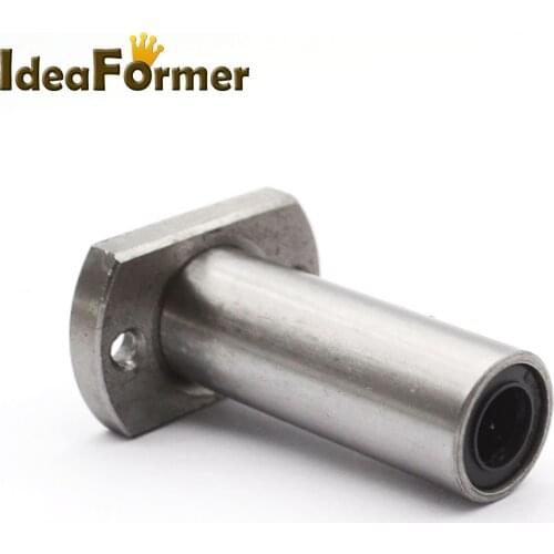 3D Printer Parts 1 pc LMH8LUU long type with oval flange linear bearing 8x15x45mm for 3D printer
