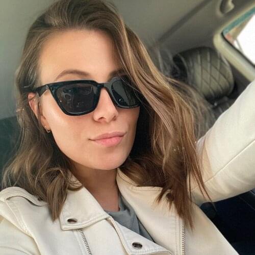 Personalized Sunglasses Women For Photed Luxury Lunette Femme Gafas Brand Design Cat Eye Eyewear Internet Celebrity Recommend