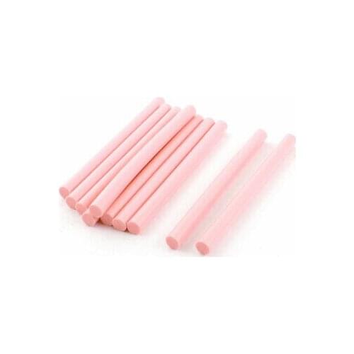 10 x Pink Hot Melt Glue Gun Adhesive Sticks 7x100mm for Package Sealing