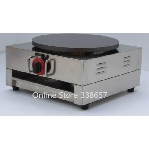 Commercial gas crepe maker pancake making equipment machine