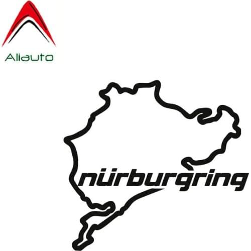 Aliauto Creative Fashion Car Sticker Racing Road Racing Nurburgring Waterproof Vinyl Decal for Motorcycle JDM Suzuki,14cm*12cm