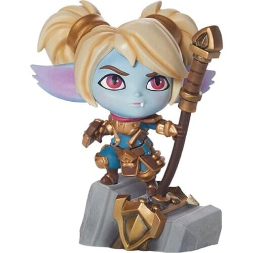LOL League of Legends Poppy Anime Games Peripheral Toys Hand-Made Model Decoration Doll Toy Anime Dolls Figures Collectibles
