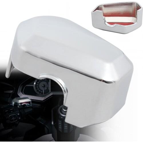 Motorcycle Chrome Brake Master Cylinder Head Cover Protector For Honda Goldwing GL1800 GL 1800 2018-2020 Front Right Side