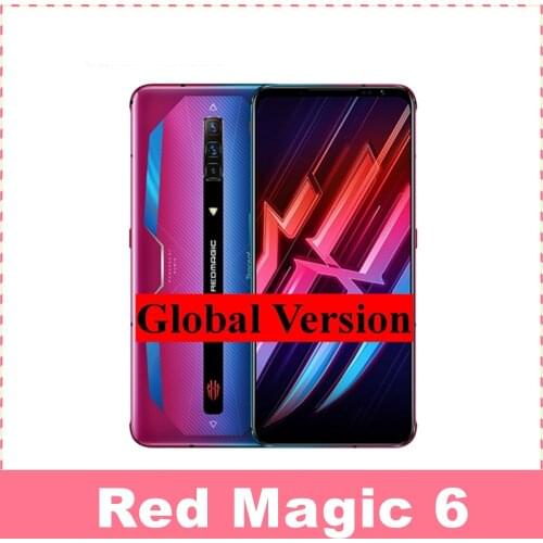 Global Version RedMagic 6 5G Gaming Phone 6.8Inch AMOLED 165Hz Snapdragon 888 5050mAh WiFi 6