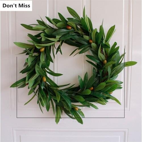 Fall Decoration Wicker Wreath Leaf Garland Home Decor Autumn Leaves Garland Door Hanging Leaves Wreath Garland Wianek Wiklinowy