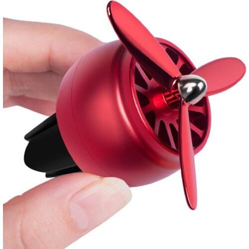 1pcs Aluminum Alloy Air Freshener Car Smell Clip Fresh Aromatherapy Fragrance Auto Conditioning Vent Outlet Perfume