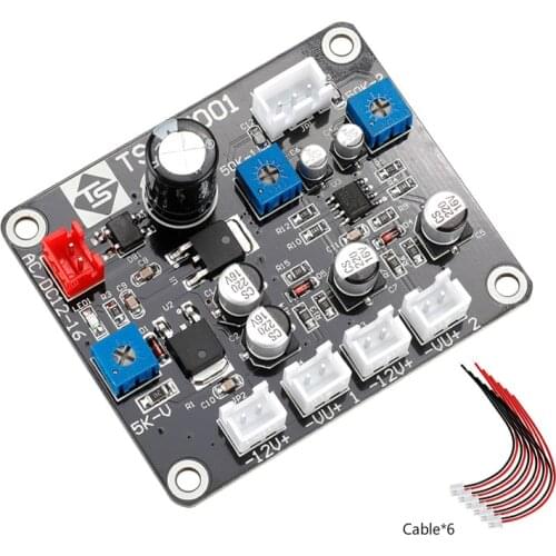 VU Meter Driver Board Tube Amplifier Level Meter Pointer table DB Audio Preamplifier Adjustable Backlight Enhanced AC/DC12-18V