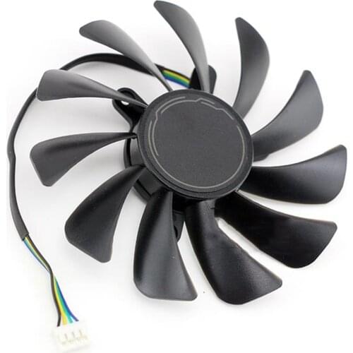 Practical Video Card Cooling Fan XY-D10015SH DC 12V Graphics Card Fan for MSI GTX1660Ti RTX 2060 2070 AERO ITXOC Repair Parts