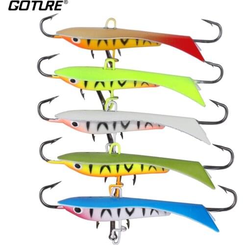 Goture Fishing Lure Balancers For Winter Fishing 7.7cm 16g Ice Fishing Lure Jig Balancer Vertical Slow Jigging Lures