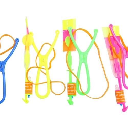 Luminous Slingshot LED Light Catapult Arrows Flying Toys Children Kids Non-toxic Early Educational Toy