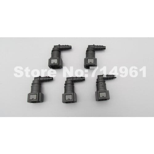 SAE7.89-8.3 90 Degree fuel pump assembly Quick Connector case for universal car