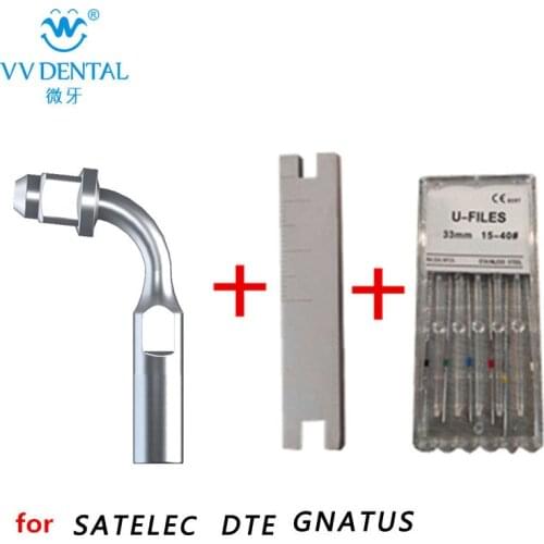 Scaler endo tip scaler U-file metal wrench scaler key for DTE SATELEC for anterior teeth endodontics