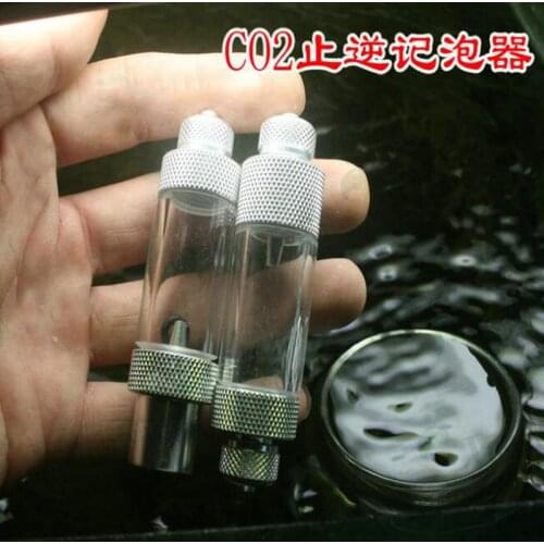 Aluminum alloy Stop counter bubbler Carbon dioxide CO2 Bubbler Cylinder Generator accessories
