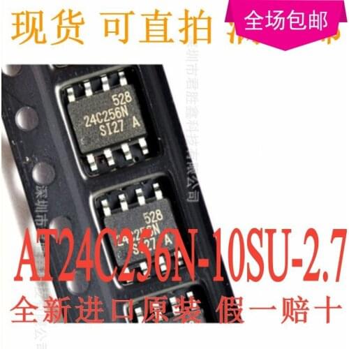 In Stock 100% Original New AT24C256N-10SU-2.7 AT24C256 24C256 SOP8 ATMEL