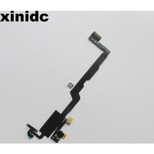 Xinidc 10Pcs For IPhone XS Original New Proximity Light Sensor Flex Ribbon Cable Replacement Parts