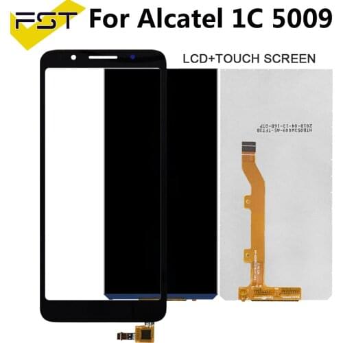 5.3''Lcd Display For Alcatel 1C 5009D 5009 OT5009 LCD Display+Touch Screen Digitizer Replacement Parts+Tools+Tape