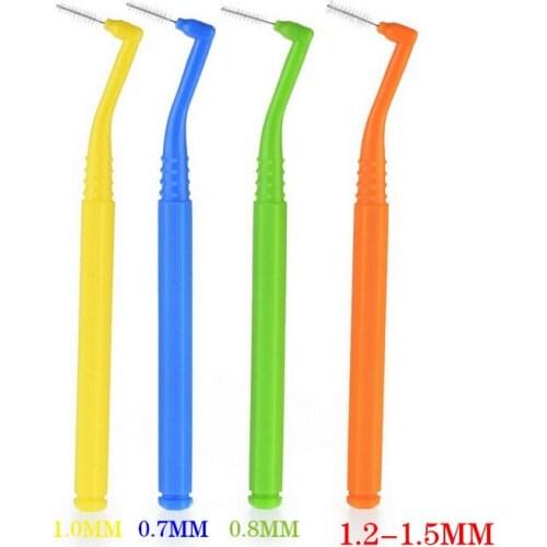 30pcs Interdental Brush Soft Push cleaning Toothbrush dental Floss brosse a dents cepillo escova interdental Teeth brushing seam