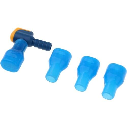 3x Drink Tube Bite Valve Hydration Pack Water Bladder Mouth Piping Nozzles for Outdoor Camping Hiking Cycling Accessories