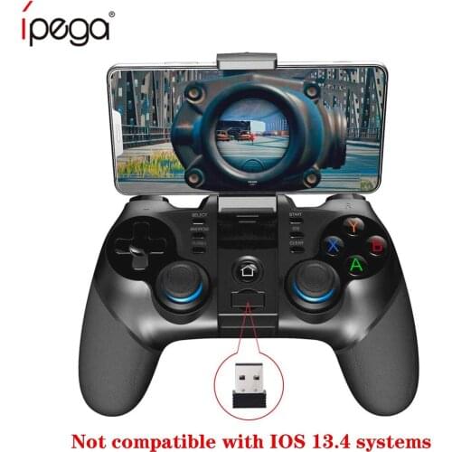 For Android Cell Phone PC Hand Free Fire Ipega PG-9156 PUBG Kings Glory Wireless 4.0 2.4G Gamepad Controller